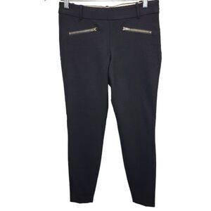 J. Crew Womens Minnie Wool Black Zipper Trouser Pants Size 0